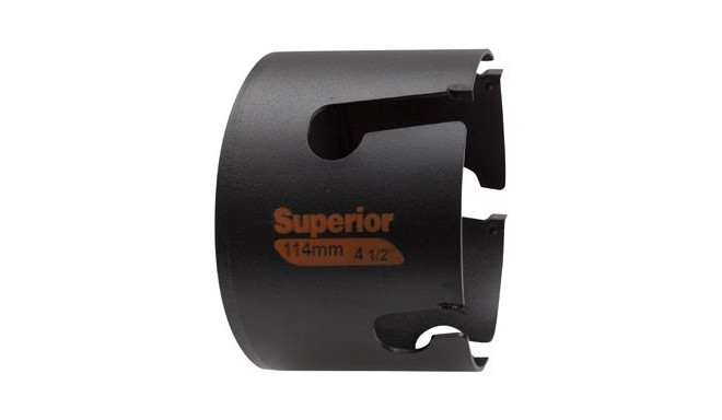 Multi construction holesaw Superior 121mm with carbide tips, depth 71mm