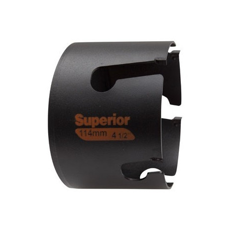 Multi construction holesaw Superior 140mm with carbide tips, depth 71mm