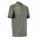 Work T-shirt North Ways Peter 1210, khaki/fluo yellow, size XL