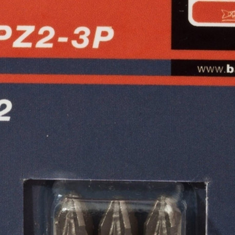Screwdriver standard bit 59S PZ2 25mm 3pcs, blister