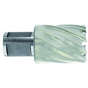 HSS core drill Tivoly Ø12X60X30 mm, short series, Weldon shank Ø19 mm. Bright, uncoated