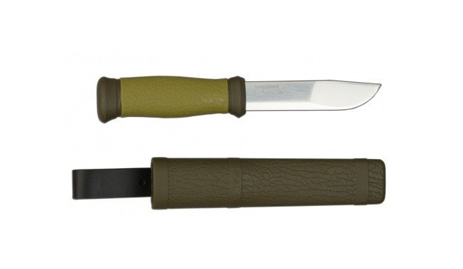 Нож Morakniv® 2000, зеленый, лезвие 109мм