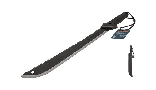 Double edge machete, sharp + saw, 46cm, with sheath Truper®