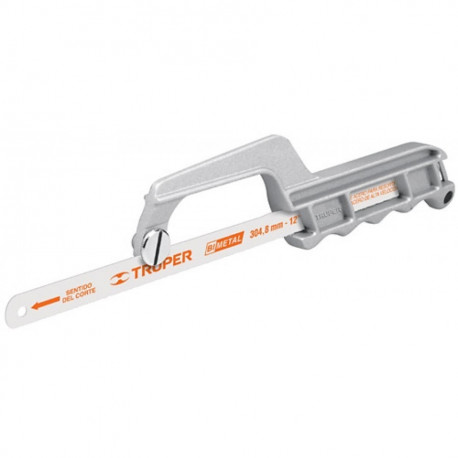 Vienarankis aliuminis metalo geležtės rėmas. Skirtas 30cm geležtėms Truper®