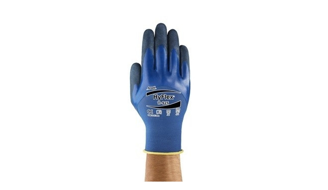 Töökindad Ansell HyFlex® 11-925 topelt nitriil kattega, suurus 9. Jaepakend