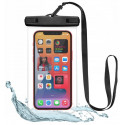 Tech-Protect waterproof bag Universal, transparent/black