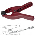 Adjustable spring clamp max Ø3cm 18kg