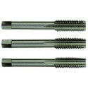Set of 3 HSS DIN352 hand taps M12, bright, uncoated, T Line
