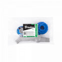 Komplekt - PP 45 ° kraan IBCS60x6 adapteriga 25 mm vooliku jaoks PTFE lindiga