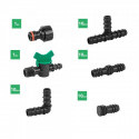Set of accessories for drip line 16mm - 81pcs.