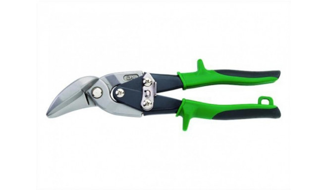 Offset cutting snips, left, 240 mm