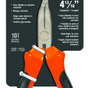 Bent nose plier 12cm, comfort grip Truper®