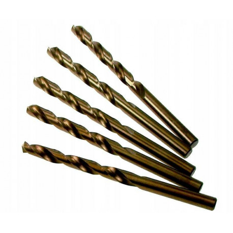 COBALT METAL DRILL 10.0 mm/5 pcs. CONDOR