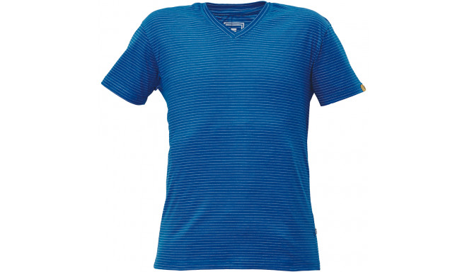 Cerva Noyo T-särk V kaelusega ESD royal blue L