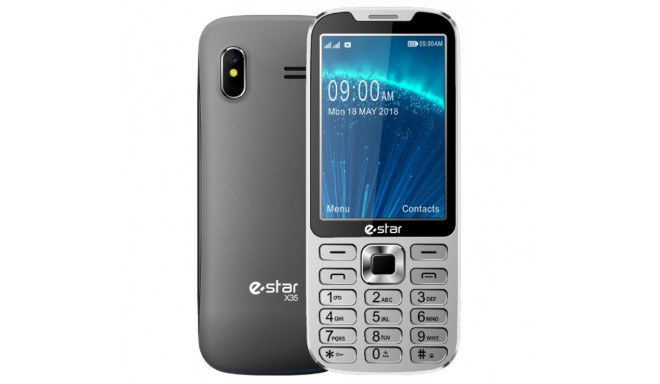 MOBILE PHONE ESTARX35 DUAL SIM SILVER