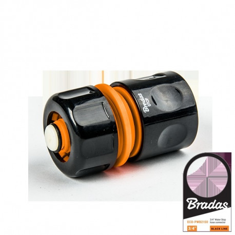 BLACK LINE Quick Connector 3/4" POWER JET stopperiga