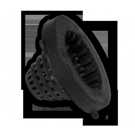 BLACK LINE Tarpiklis su filtru, 3/4" kūgis, BLACK - 8vnt
