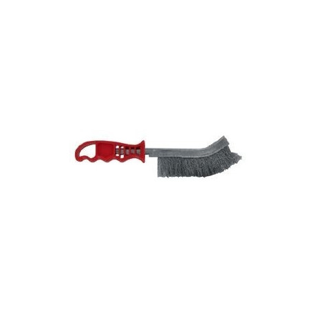 Steel wire brush with plastic handle, Tivoly