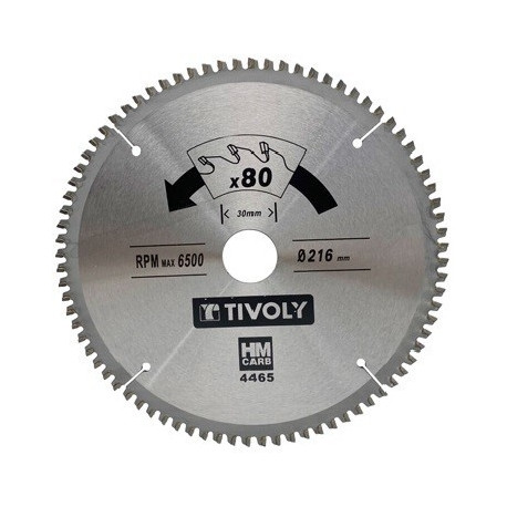 Saeketas Tivoly 160x20x2.5/1.5mm, z40, 3°, (16mm adapter), värvilistele metallidele