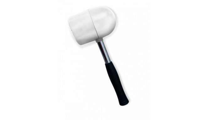 Tiler mallet, spherical and flat face, markless, 250gr