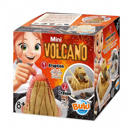 Mini volcano, Buki