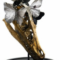 Decorative Figure DKD Home Decor Black Golden Butterflies 17 x 17 x 26 cm