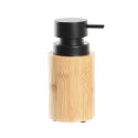 Soap Dispenser DKD Home Decor Black Natural Bamboo polypropylene