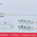 Flex Garden 4in1 130cm x 14cm x 3pcs
