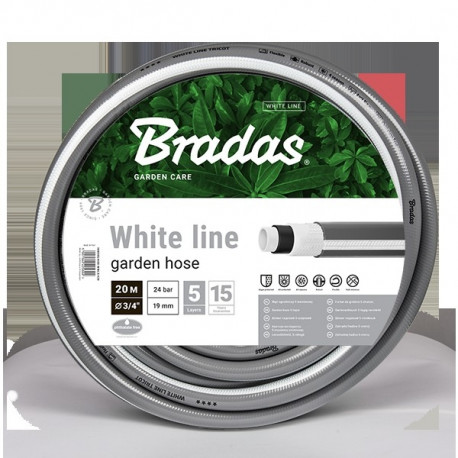 Garden hose WHITE LINE 3/4" - 20m