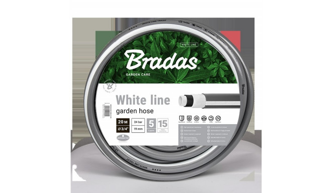 Garden hose WHITE LINE 3/4" - 20m