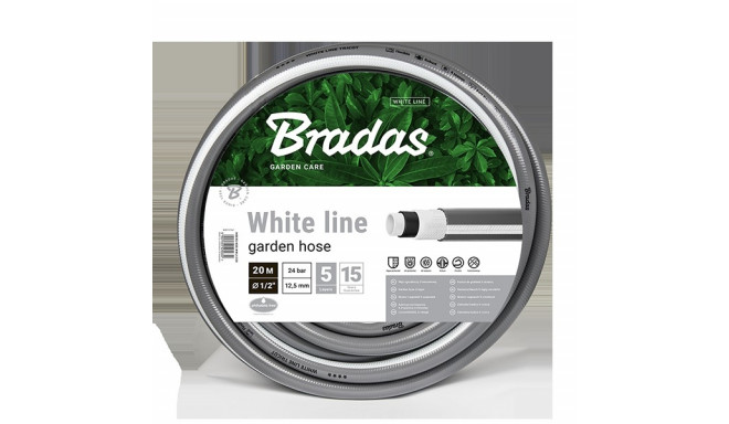 Garden hose WHITE LINE 3/4"-50m