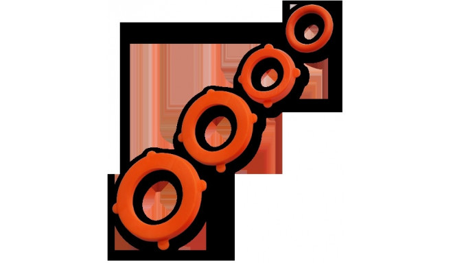 BLACK LINE Gaskets - ORANGE set 4 x 6pcs
