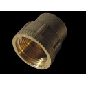 Reducing connector ¾" / ½" female BRASS