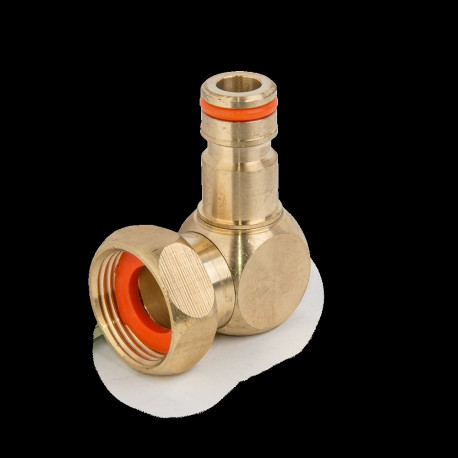 Pöörlev adapter - sisekeermega 3/4" - BRASS