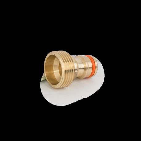 Tool adapter with male thread, 3/4" - BRASS