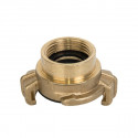 GEKA Hose quick connector, ½" female - BRASS