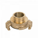 GEKA Hose quick connector, 1" male - BRASS