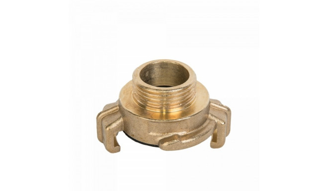 GEKA Hose quick connector, 1" male - BRASS