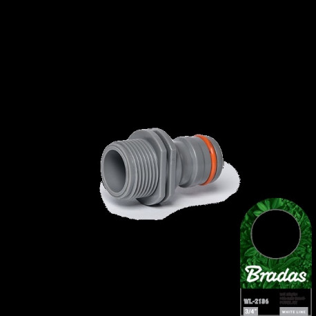 WHITE LINE tool adaptor, 3/4" male POWER JET