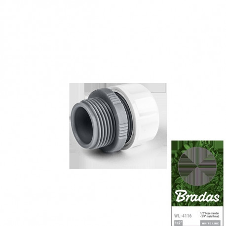 WHITE LINE 1/2" hose adapter