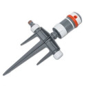 WHITE LINE 4-pattern gear drive sprinkler on spike
