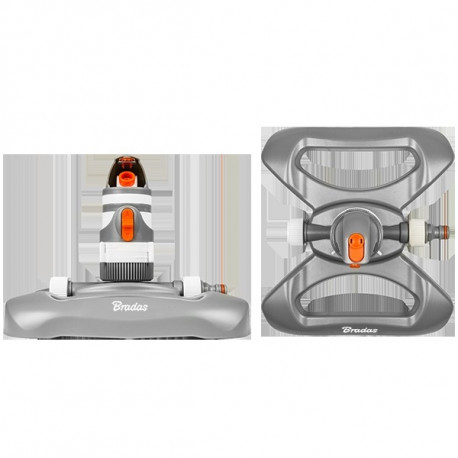 WHITE LINE Two-stage gear drive sprinkler on base