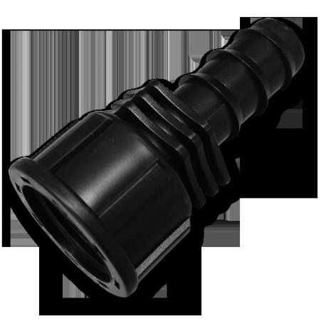Connector 1/2" female thread, 16mm hose barb