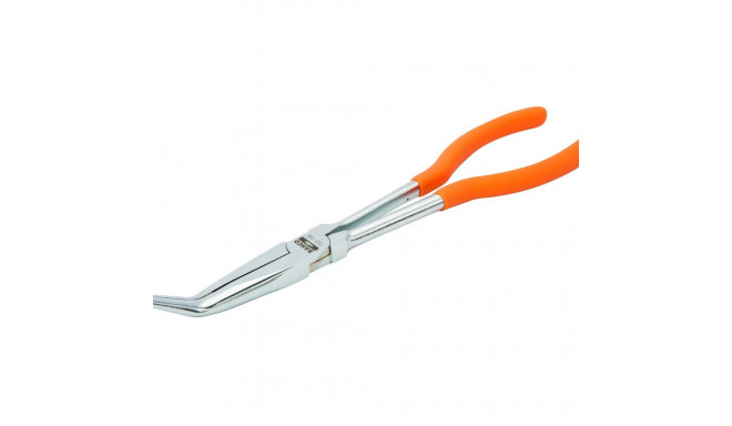 Snipe nose pliers long, bent tip, 35° 270mm