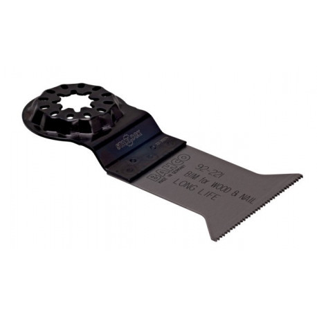 Multitööriista tera Bahco BiM 65mm, naeltega puidule, Starlock