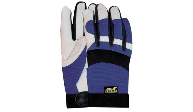 Gloves M-Safe Bald Eagle, pig leather, velcro, size 10