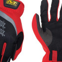 Gloves Mechanix FAST FIT with breathable TrekDry® material, black/red, size L