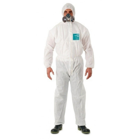 Disposable coverall, type 5/6 Ansell Alphatec 1800 Standard, white, size XL