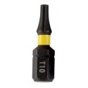 Screwdriver bits 66IM T10 25mm Impact, 2pcs