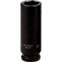 Hexagon deep impact socket 27mm 1/2" Irimo blister